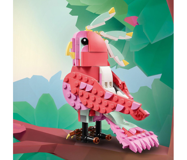 LEGO Creator 31170 Dzikie zwierzęta: różowy flaming - 1308188 - zdjęcie 7